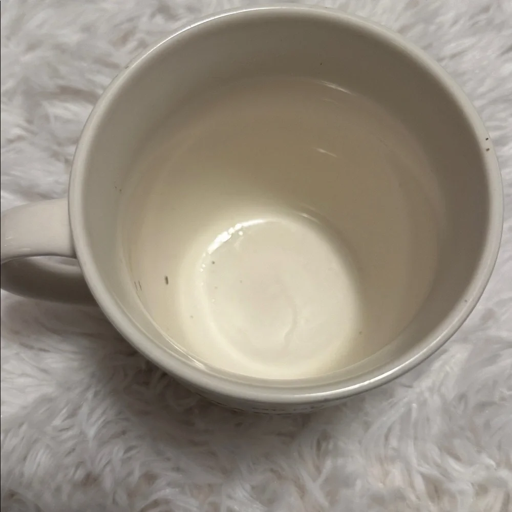 Vintage 2007 Starbucks Coffee Co. Barista Minimalist Design Coffee Mug